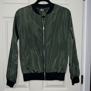Army, green bomber jacket NWOT